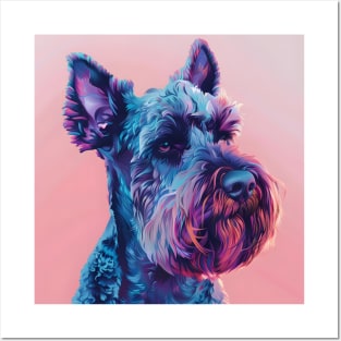 Kerry Blue Terrier in 80's Posters and Art